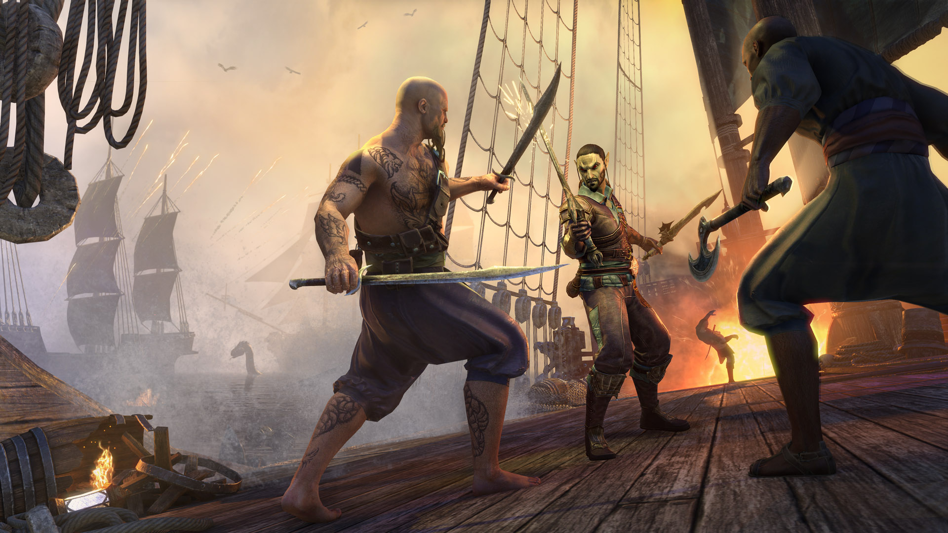 Elder Scrolls Online Launches High Seas of Tamriel, Its First Naval Combat Event