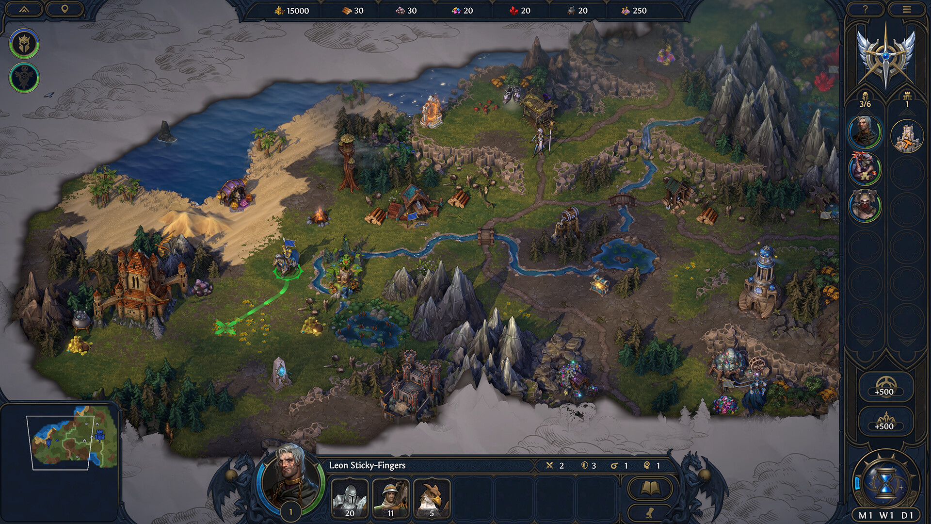 Heroes of Might and Magic: Olden Era battlefield combat