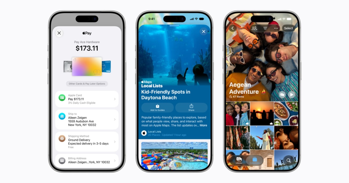 Official Apple newsroom hero image for the June 2026 services and intelligence features announcement