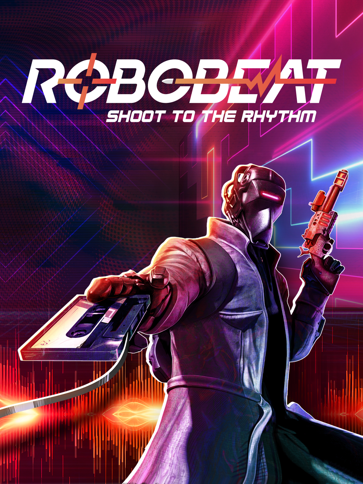 ROBOBEAT rhythm combat gameplay
