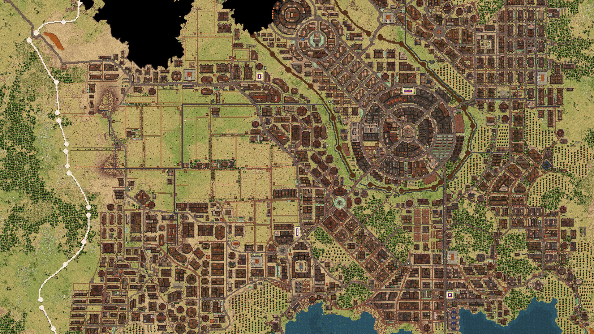 Songs of Syx gameplay — city management