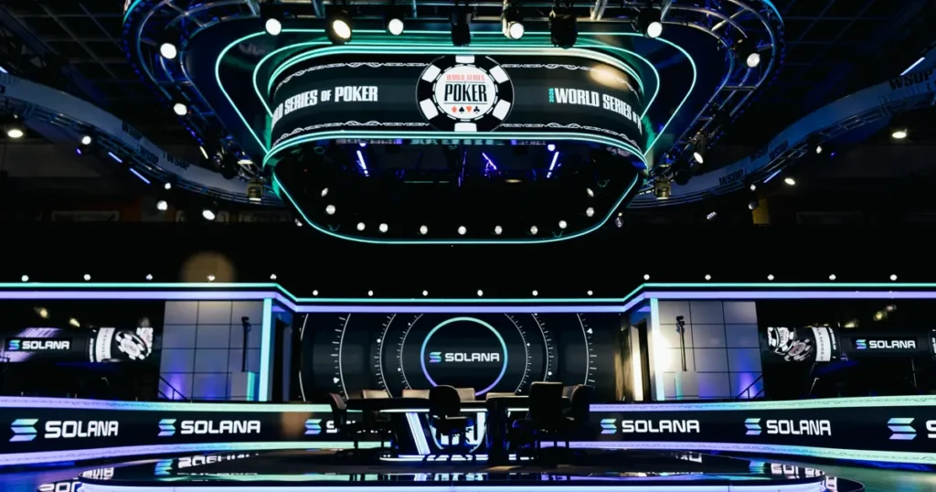 Solana WSOP 2026: Zero-Fee Crypto Buy-Ins, USDC/USDT/SOL