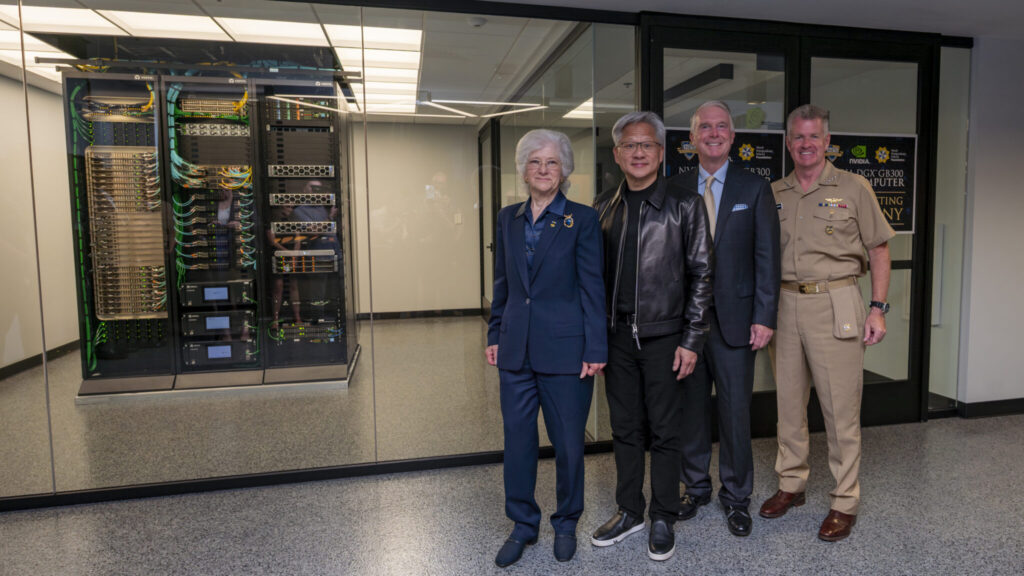 NVIDIA DGX GB300 Goes Live at Naval Postgraduate School
