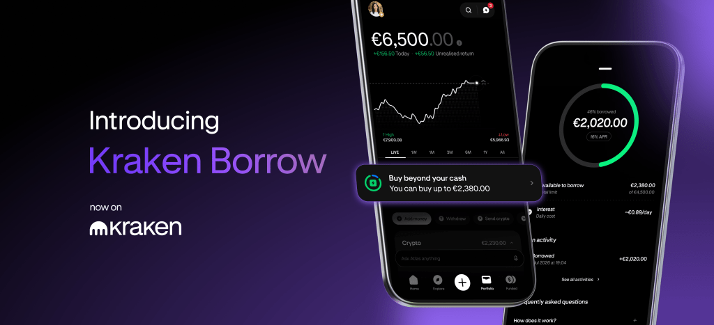 Kraken Borrow Lets Traders Spend Beyond Their Cash Balance
