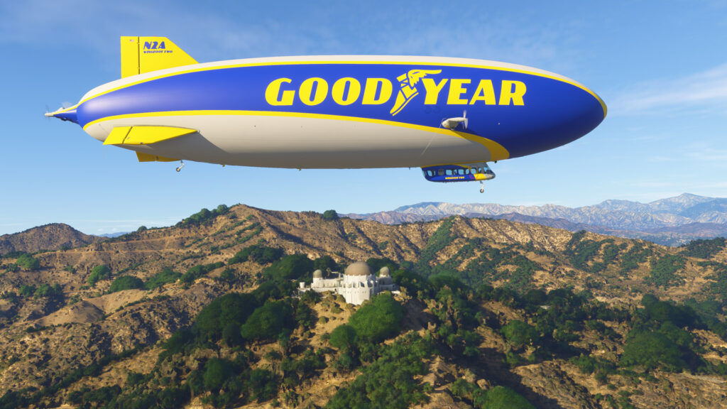 Goodyear Blimp Floats Into Microsoft Flight Simulator 2024