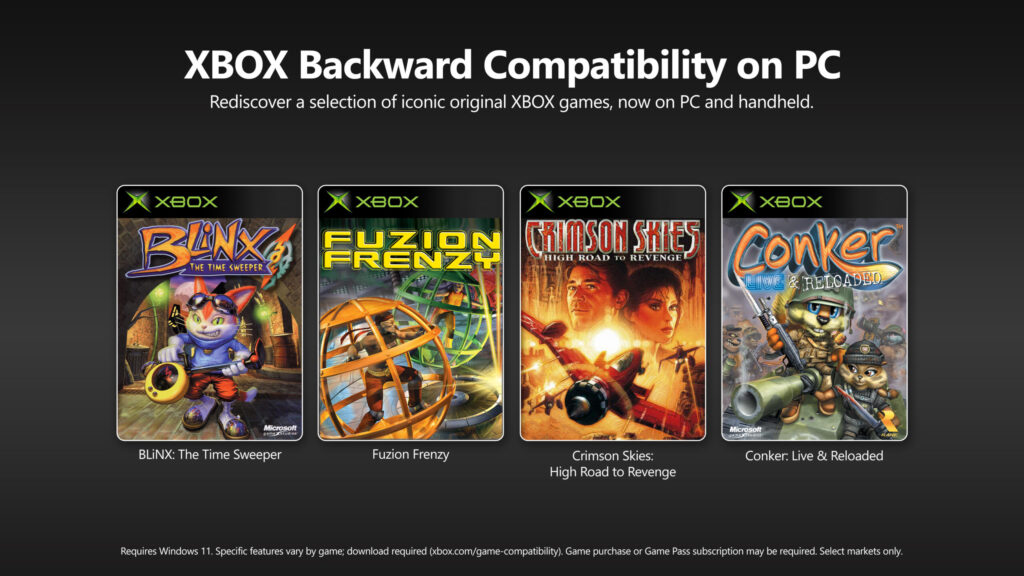 Xbox Backward Compatibility Comes to PC