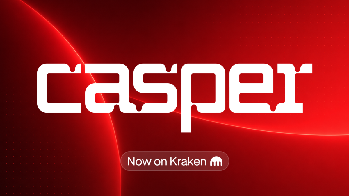 Kraken lists CSPR, Casper Network’s native token