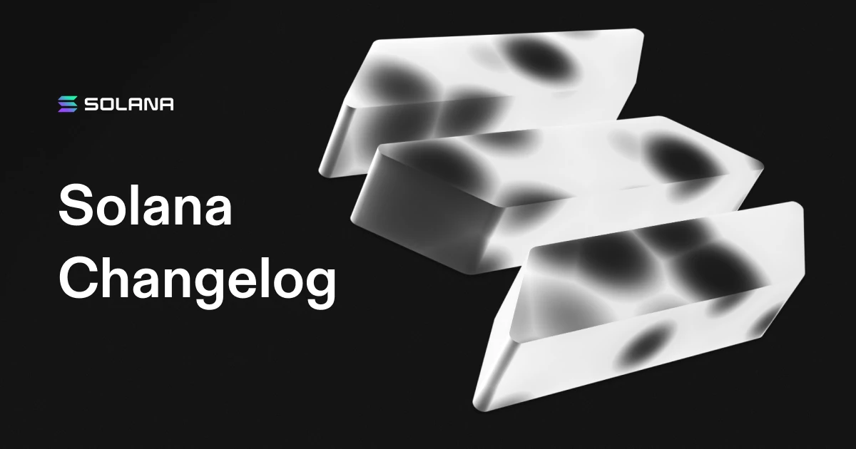 Solana’s July 23 Changelog: Agave 4.3 Alpha, SDK Wave