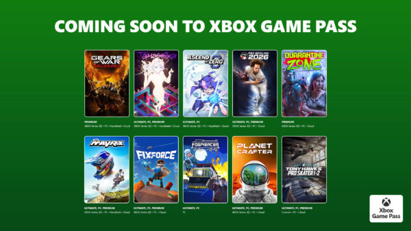 Xbox Game Pass July 2026 Wave 1 Adds Tony Hawk, Palworld 1.0
