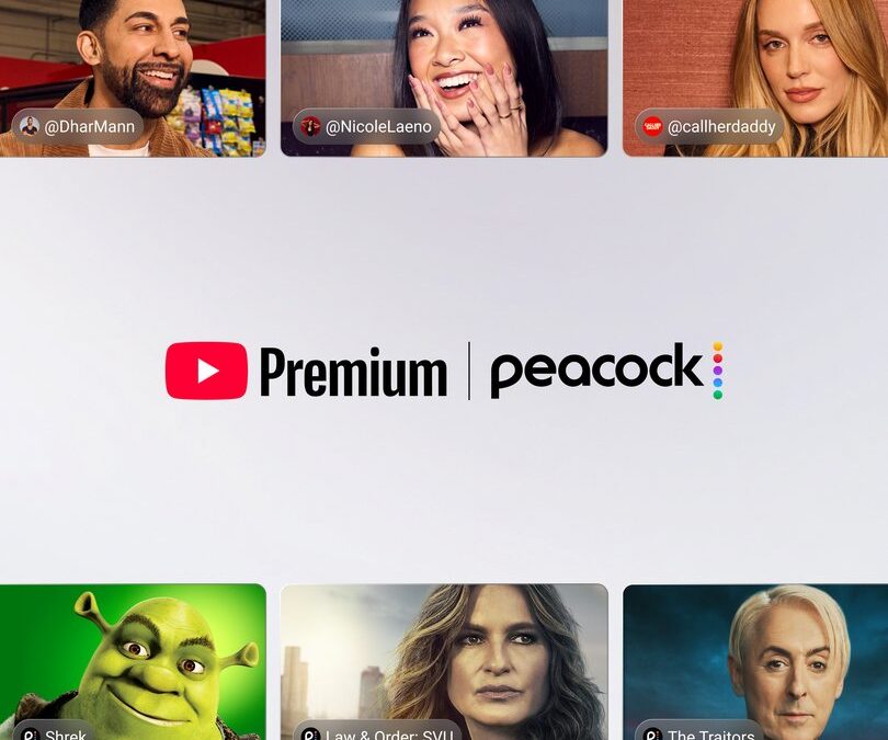 YouTube Premium Will Bundle Peacock Starting in Early 2027