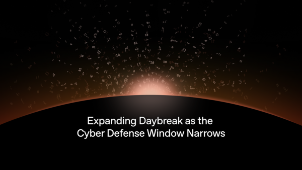 Expanding Daybreak as the Cyber Defense Window Narrows