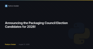 17 nominees run for 5 Python packaging council seats
