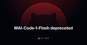 GitHub retires MAI-Code-1-Flash on September 10