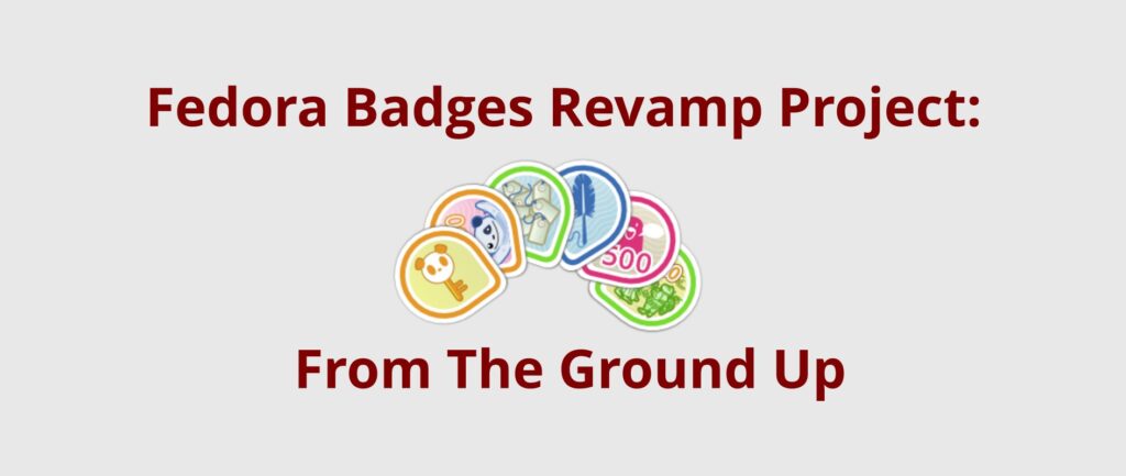 Fedora Badges revamped in ground-up rebuild
