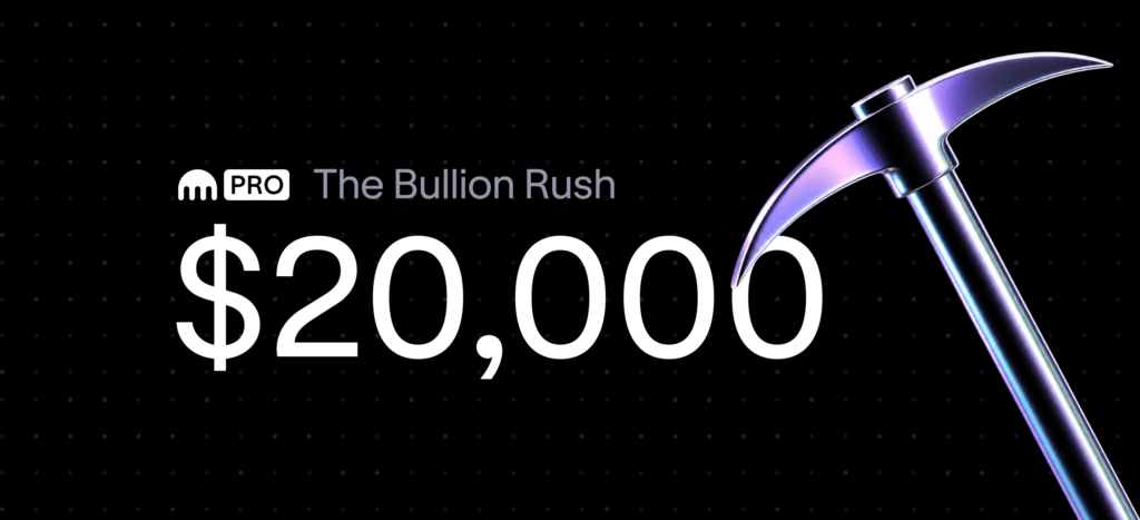 Kraken launches $20k Bullion Rush for gold and silver futures