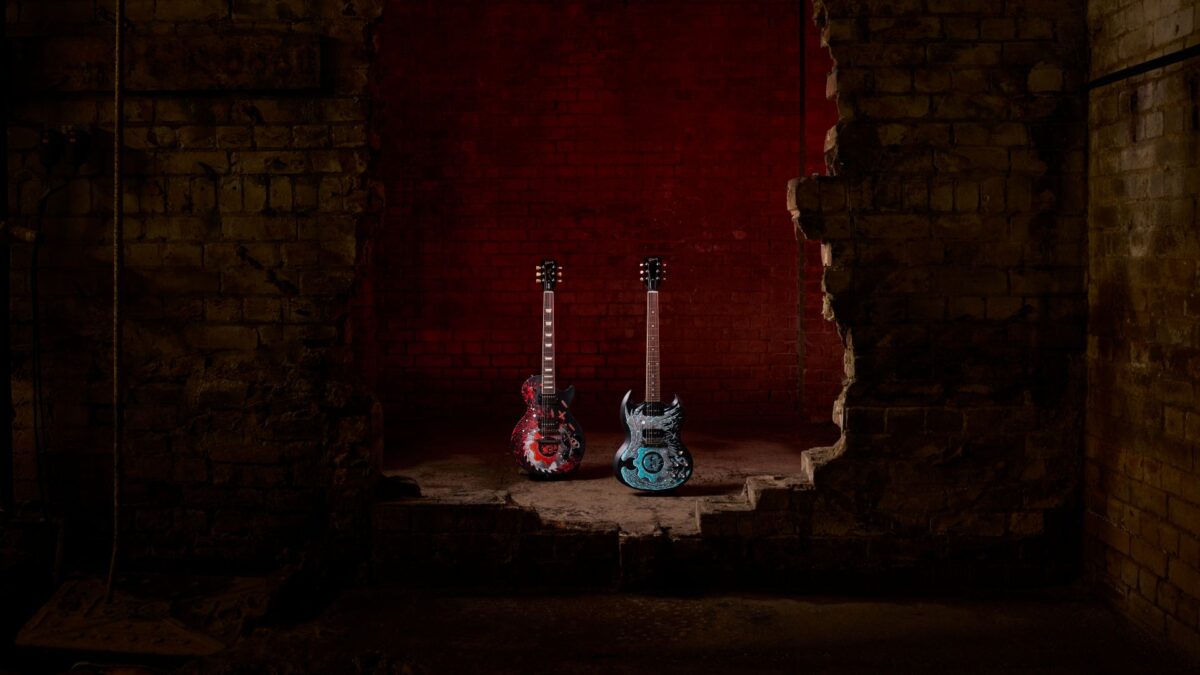Gibson and Gears of War reveal four custom guitars
