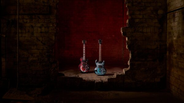 Gibson and Gears of War reveal four custom guitars