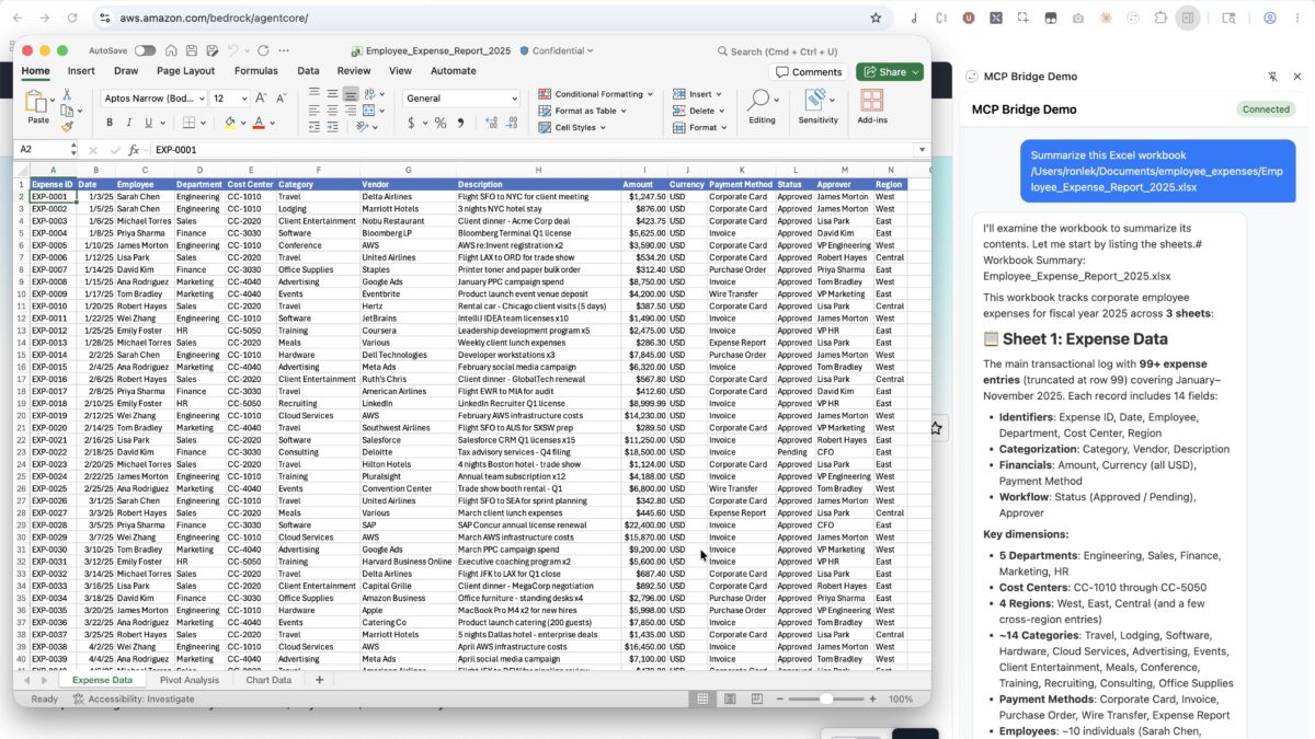 How to Bridge Cloud AI Agents to Local MCP Tools via AgentCore