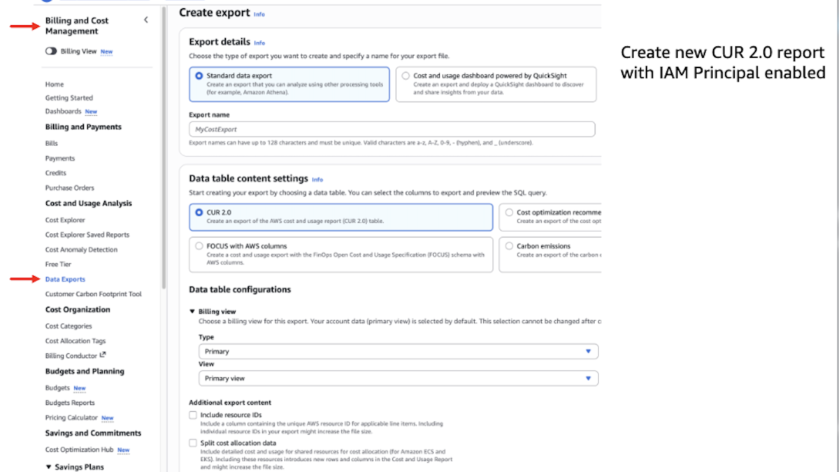 How to attribute Amazon Bedrock cost to each IAM principal