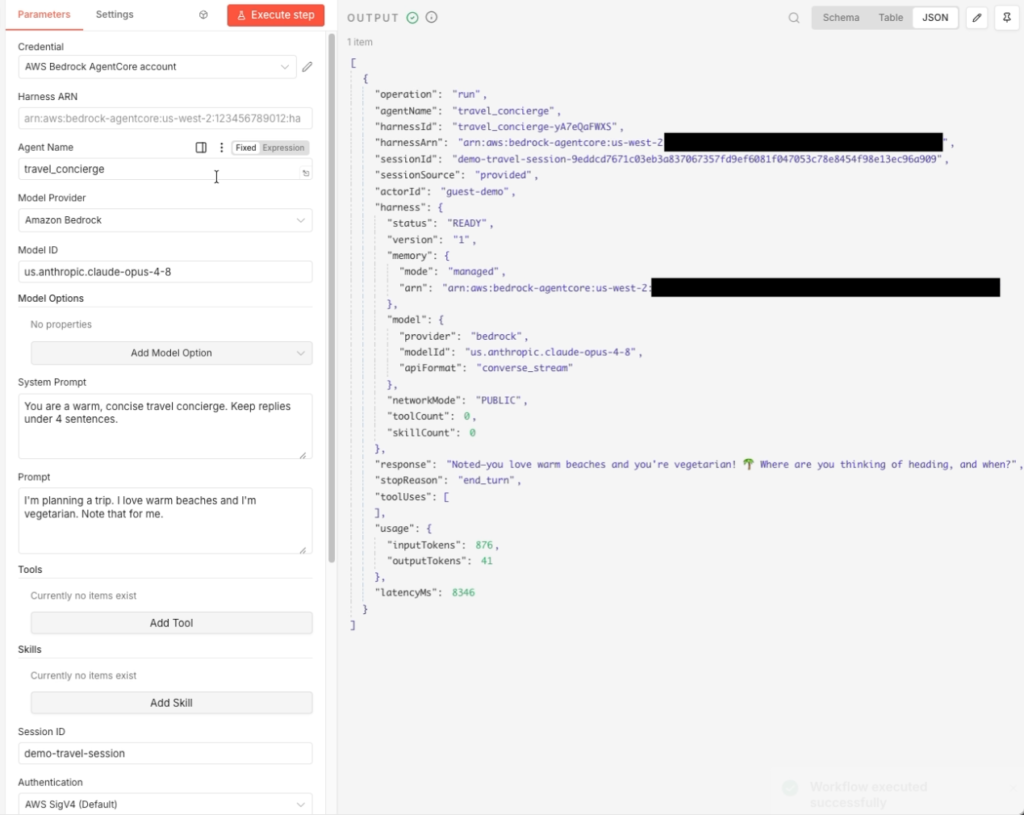 Run production AI agents in n8n with Amazon Bedrock AgentCore