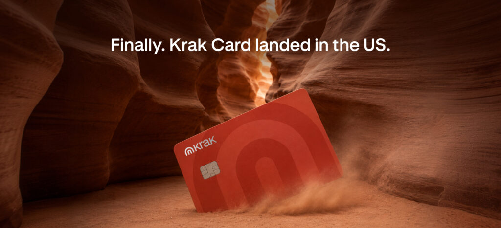 Kraken brings its Krak Card to US crypto users