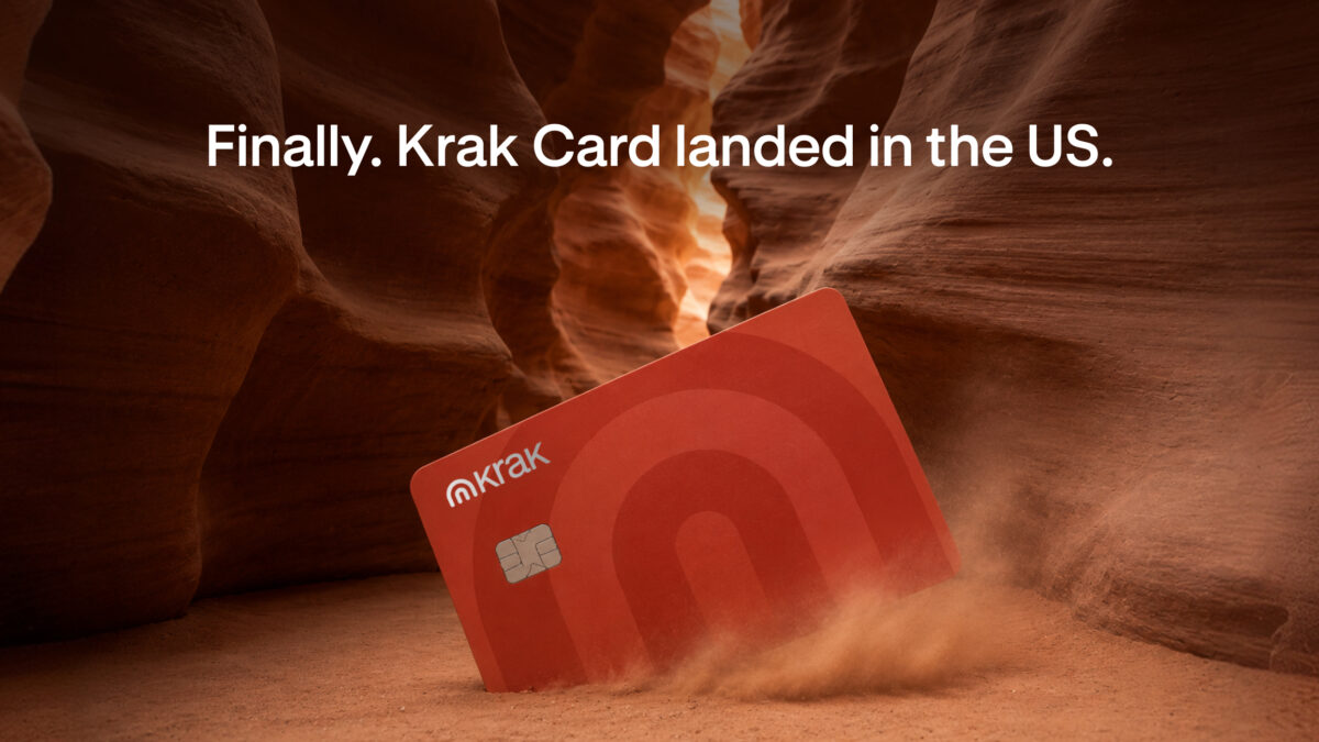 Kraken brings its Krak Card to US crypto users