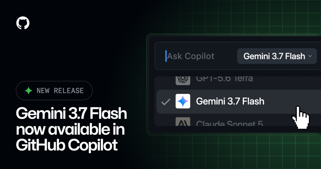 Google’s Gemini 3.7 Flash lands in GitHub Copilot