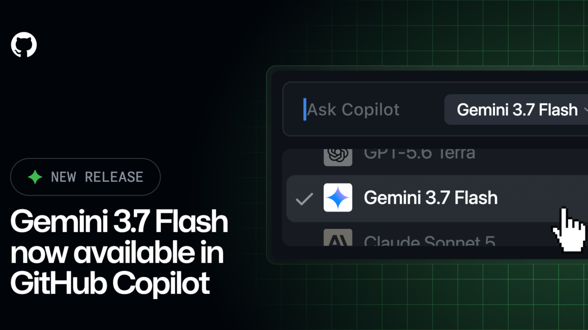 Google’s Gemini 3.7 Flash lands in GitHub Copilot