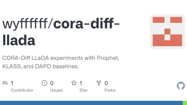 CORA-Diff speeds up diffusion LLM inference