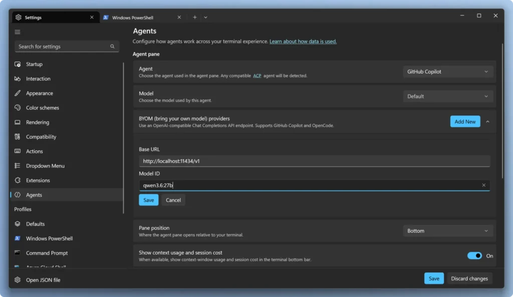 Microsoft’s Intelligent Terminal 0.2 runs local AI models