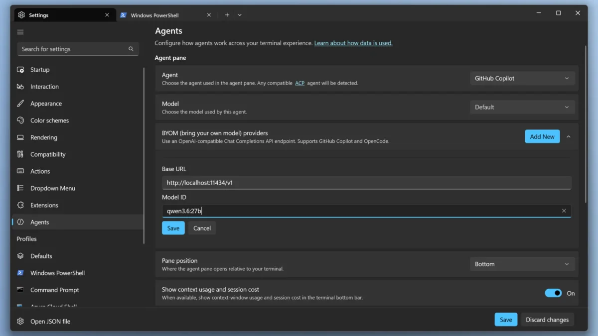 Microsoft’s Intelligent Terminal 0.2 runs local AI models