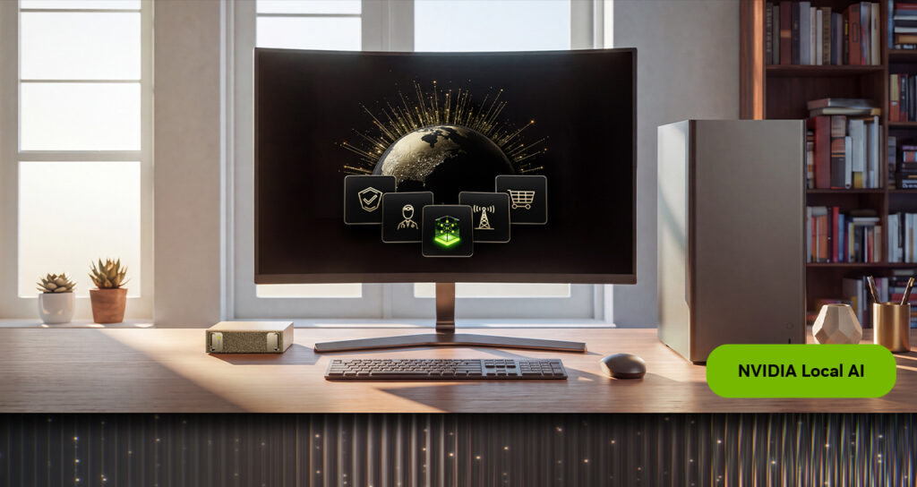 NVIDIA spotlights open models for on-device AI agents