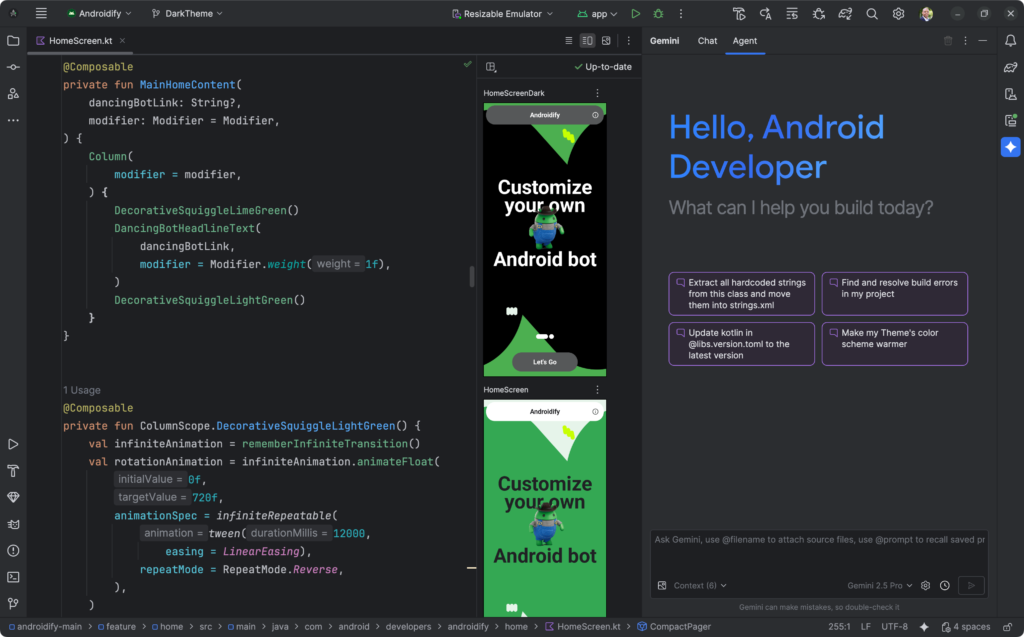 Jetpack Compose 1.12 adds mesh gradients, HDR, faster tests