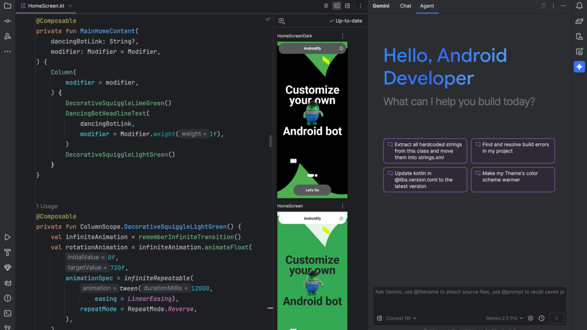 Jetpack Compose 1.12 adds mesh gradients, HDR, faster tests